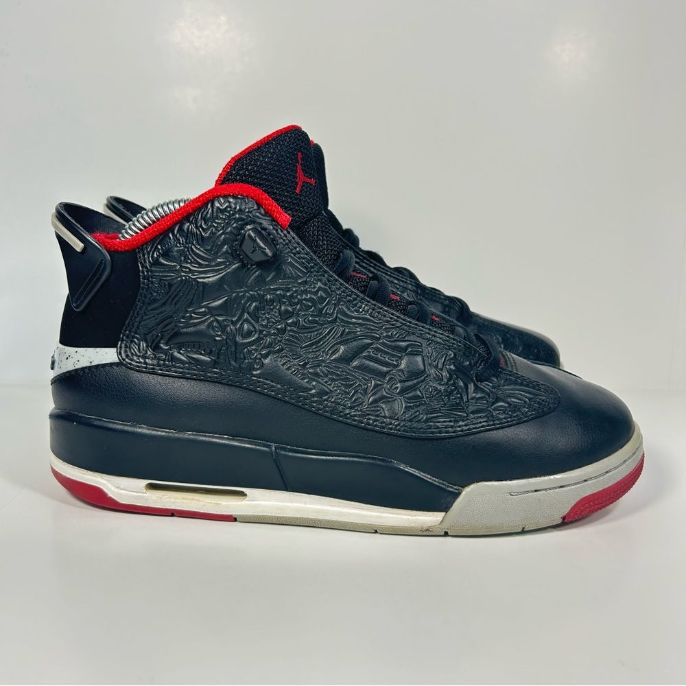 Nike Air Jordan Retro Dub Zero Black Classic Charcoal / Red 311047-013 Women’s 8